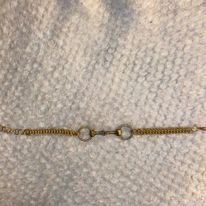 Cotte de mailles Gold Mini Snaffle Collar